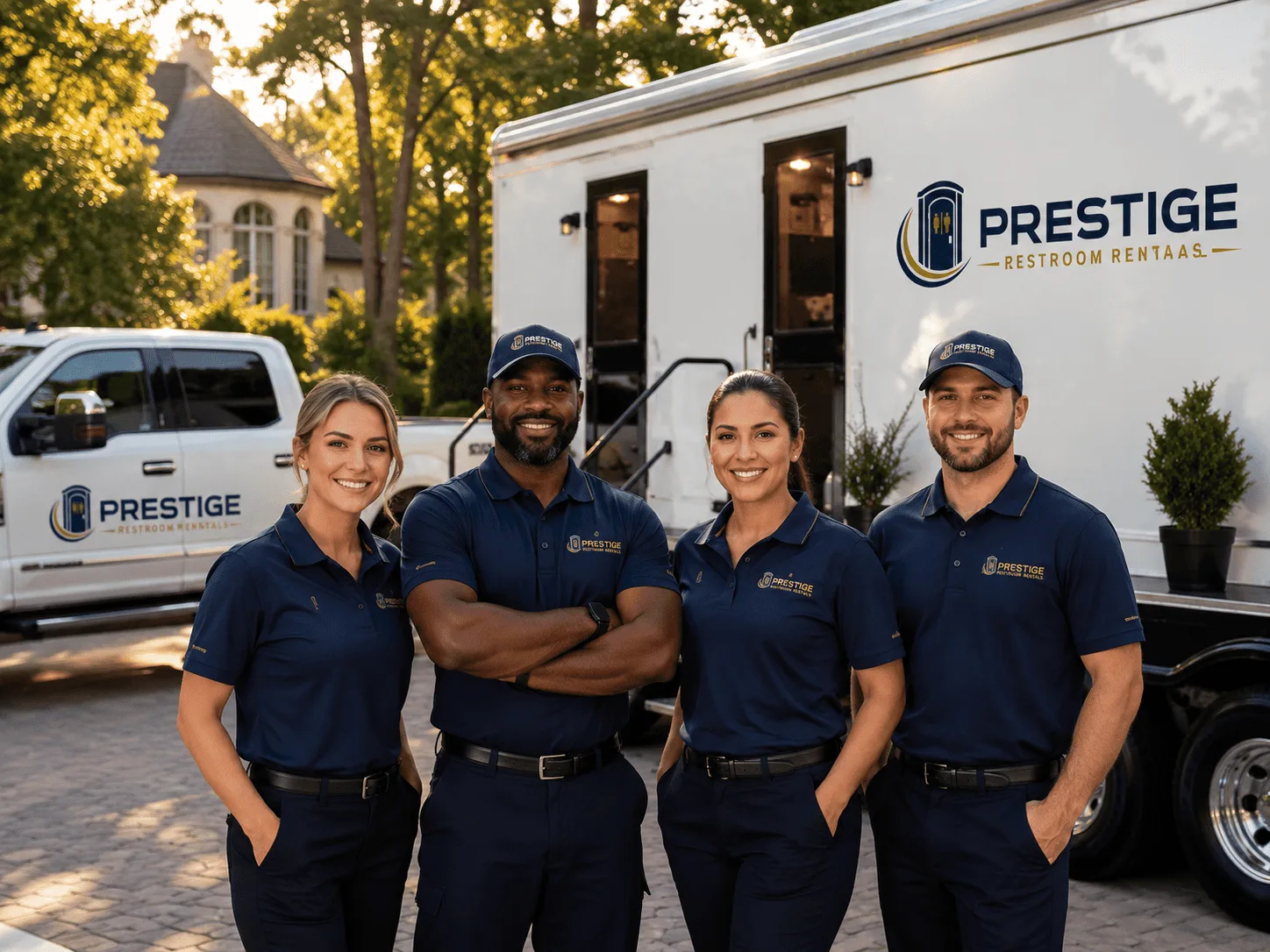 Trusted Luxury Portable Restrooms company in Woolwine, VA
